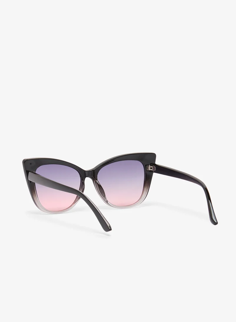 ايلا Oversized Cat Eye Polarized Sunglasses